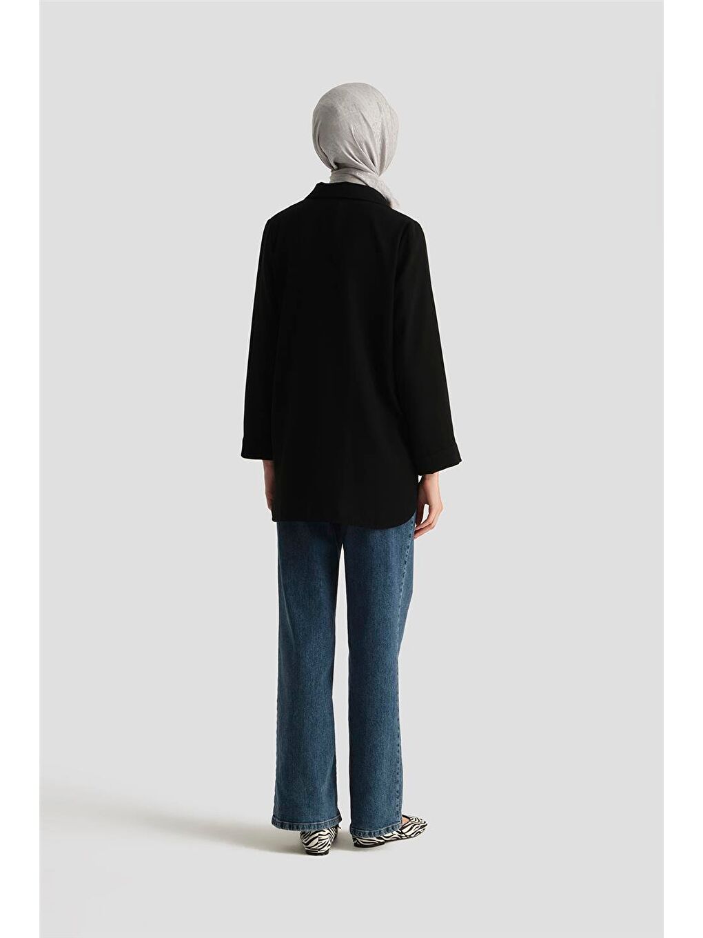 Ceket 25Yd9154 Siyah-4