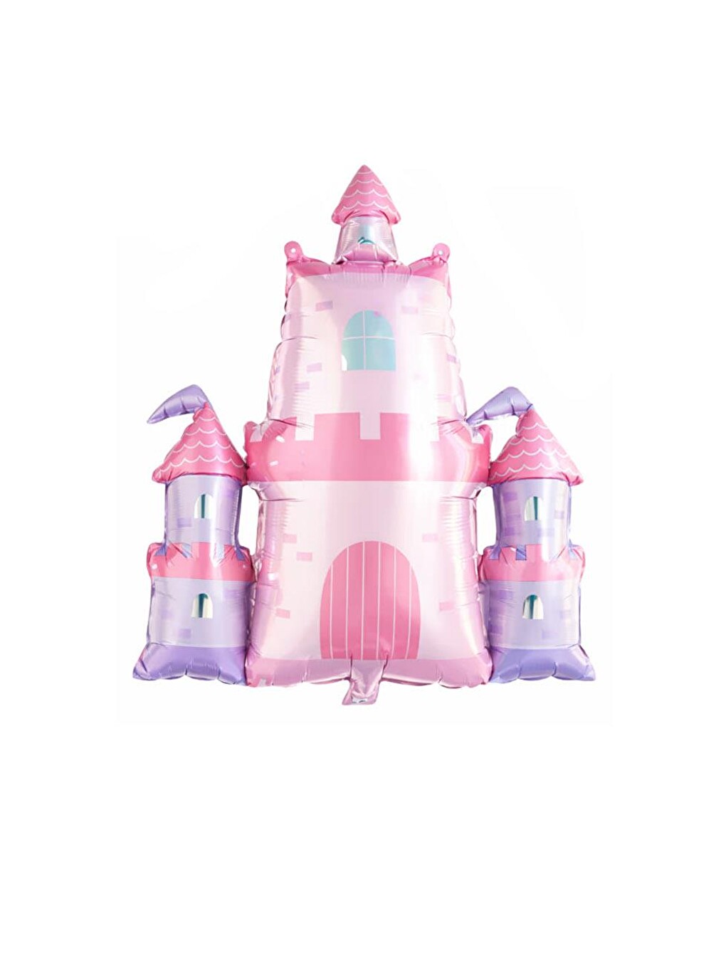 Pembe Prenses Şato Folyo Balon – Parti & Doğum Günü Süslemesi 79 cm-1
