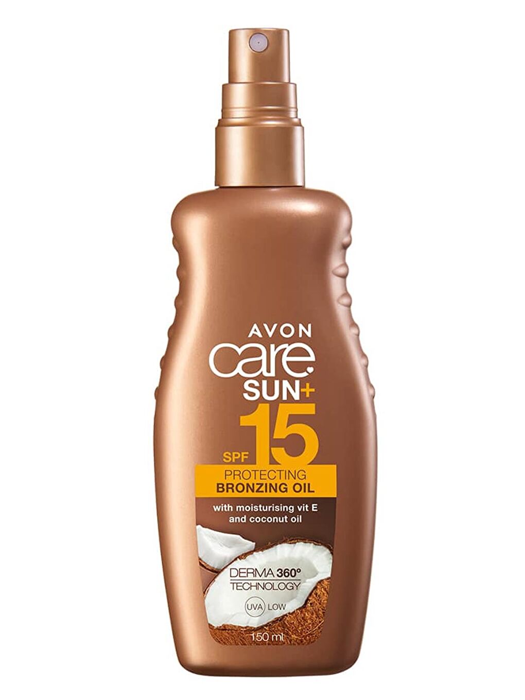 AVON Renksiz Care Hindistan Cevizi Yağı içeren Bronzlaştırıcı Yağ 150 Ml.