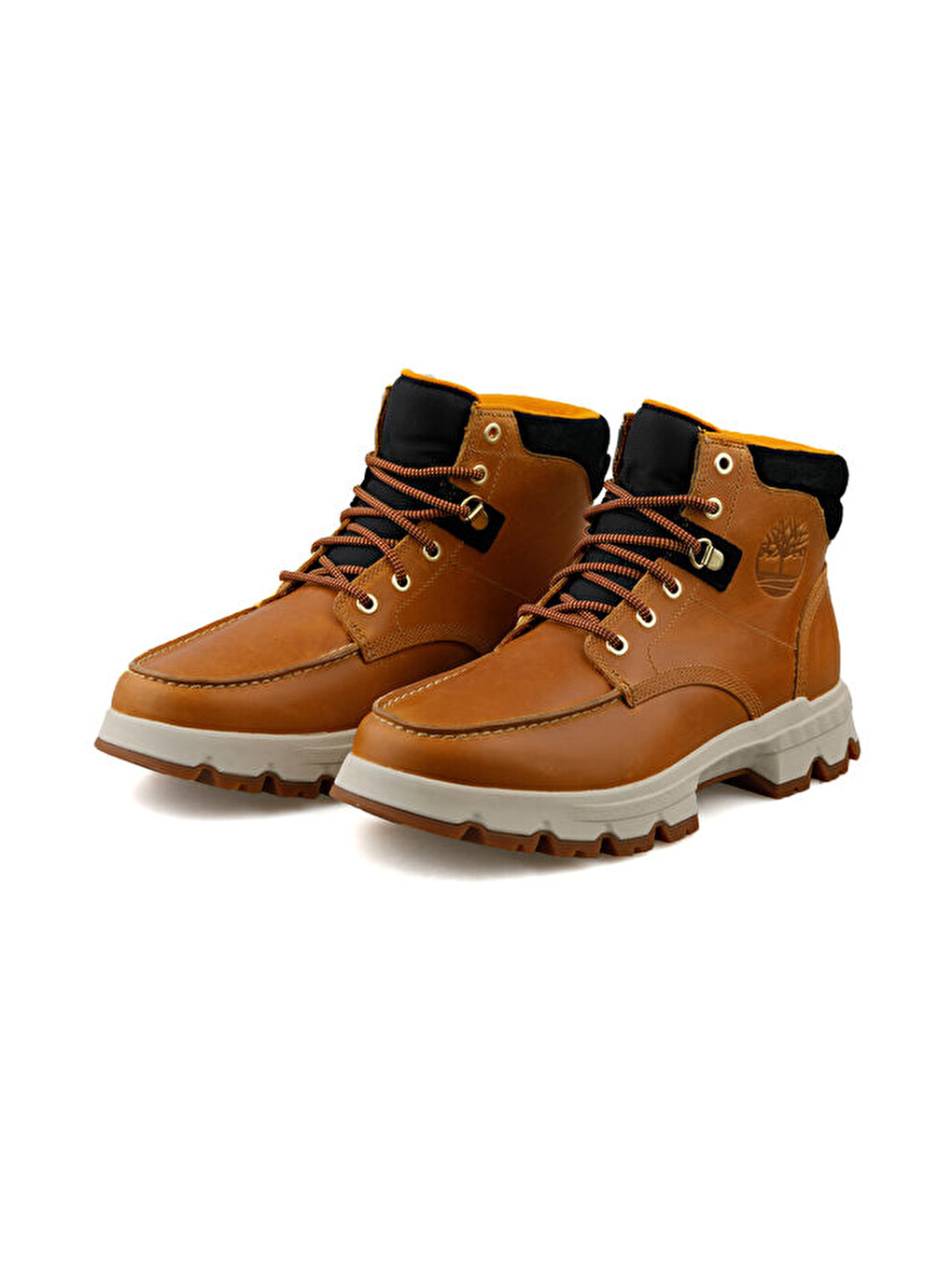 Kahverengi Mid Lace Up Waterproof Boot Erkek Trekking Bot Ve Ayakkabısı Tb0a5yed2311 Sarı-2