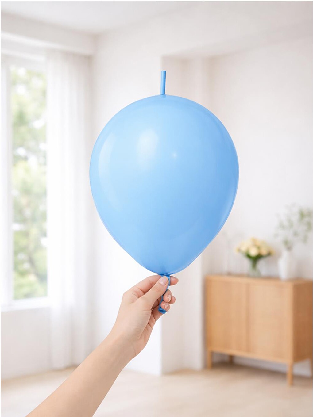 K-Link Pastel Kalisan Balon Parti Balonu - Makaron Mavi 12 inc 50'li