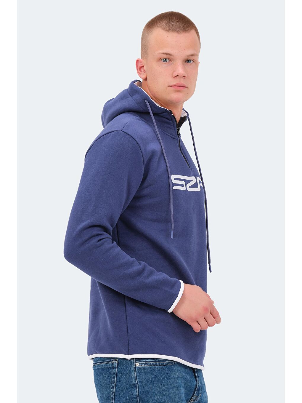 SLAZENGER Lacivert KASHI Erkek Sweatshirt Lacivert - 3