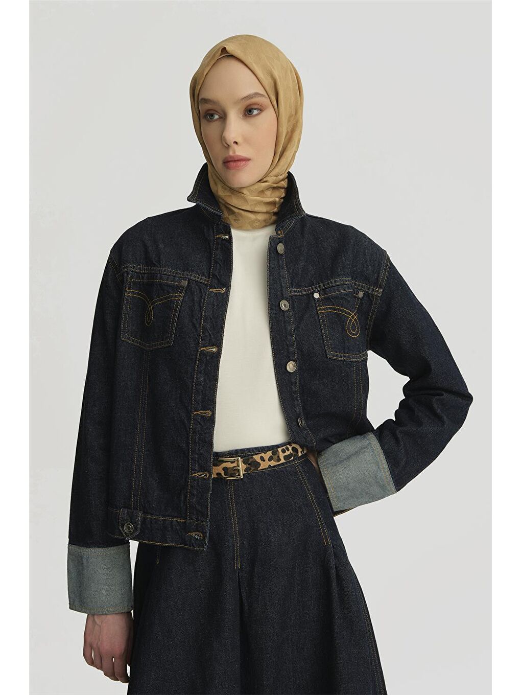 Ceket 25Yd4242-1 Mavi-2