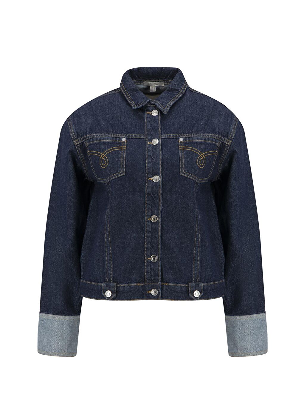 Ceket 25Yd4242-1 Mavi-5