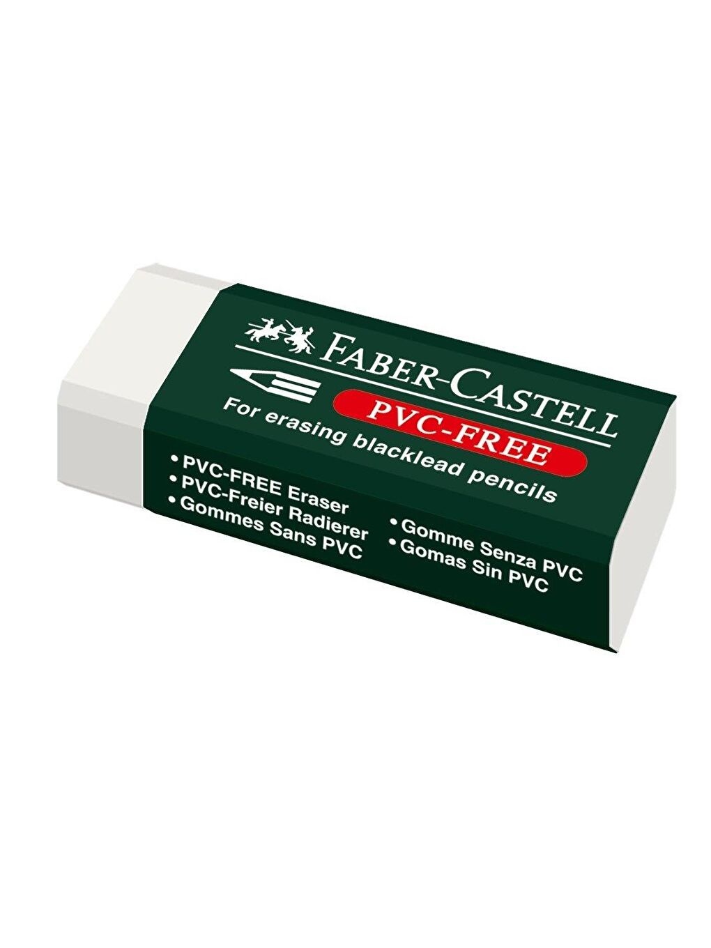 FABER CASTELL Beyaz Orta Boy Pvc Free Beyaz Silgi No:24 1 Adet - 1