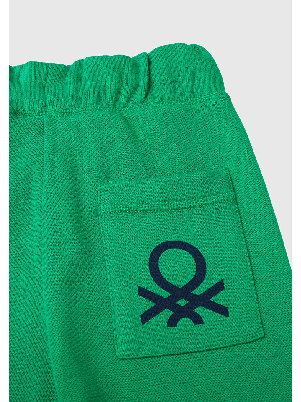 Erkek Çocuk Yeşil Arka Cebi Logolu Eşofman Altı-2