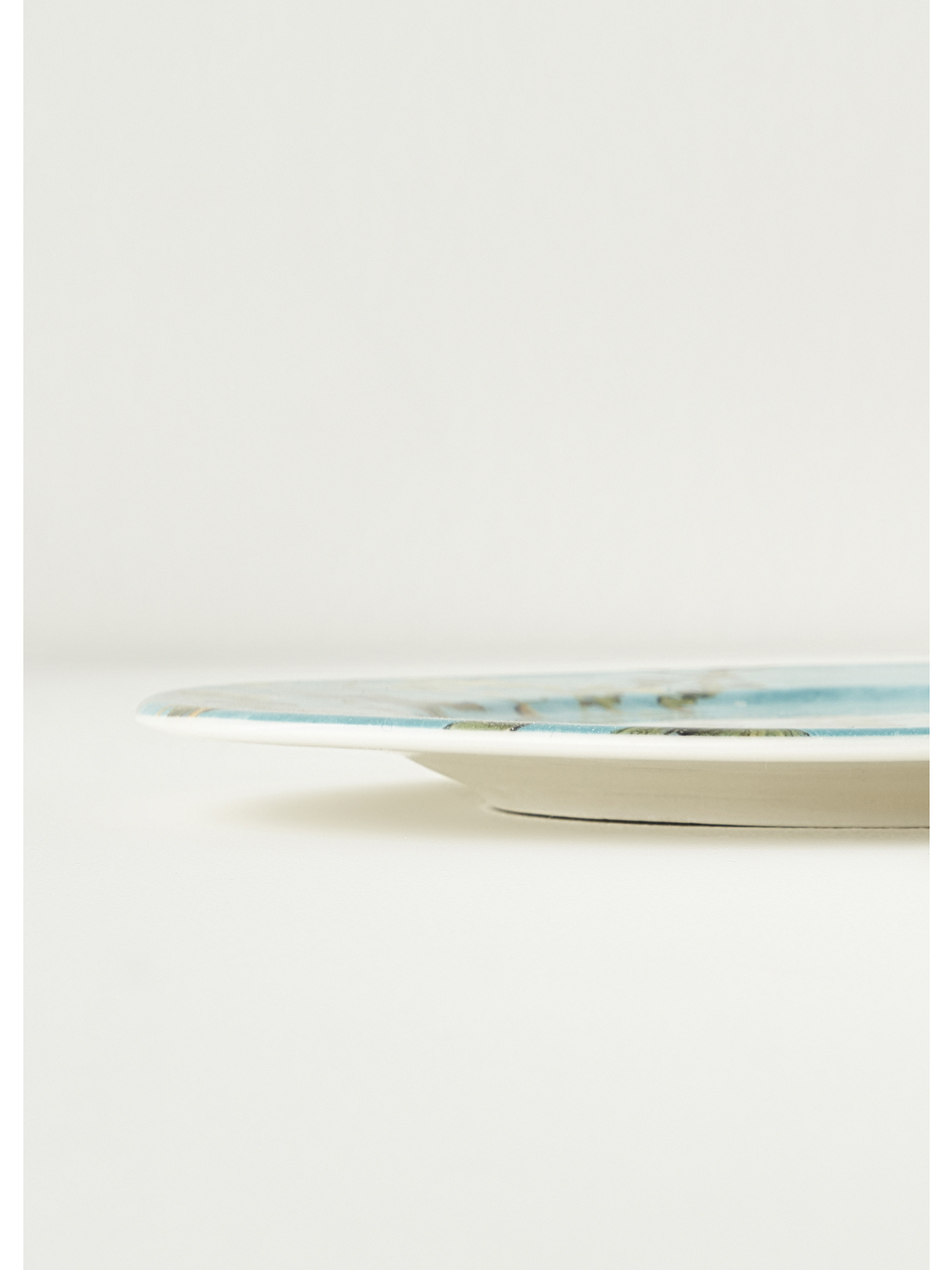 Van Gogh Almond Blossom Porselen Pasta Tabağı Turkuaz (19 Cm)-2