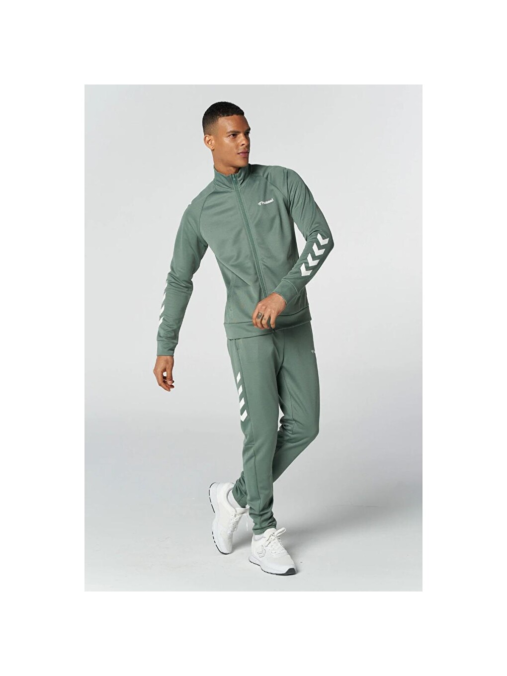 Falconzo Tapered Erkek Haki Eşofman Altı-1