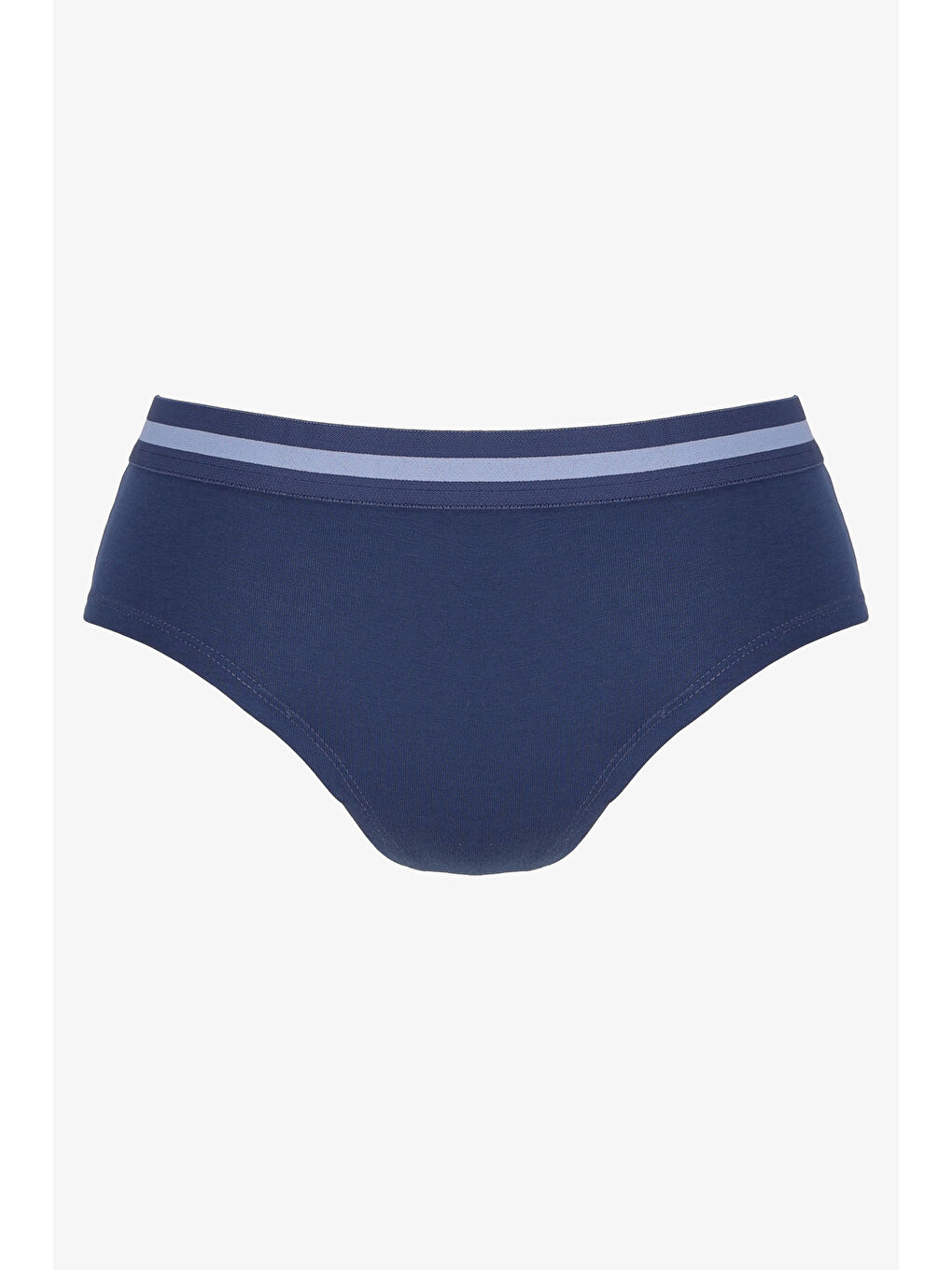 Yeşil Kadın İkili Pamuklu Şardon Lastikli Hipster Külot-3