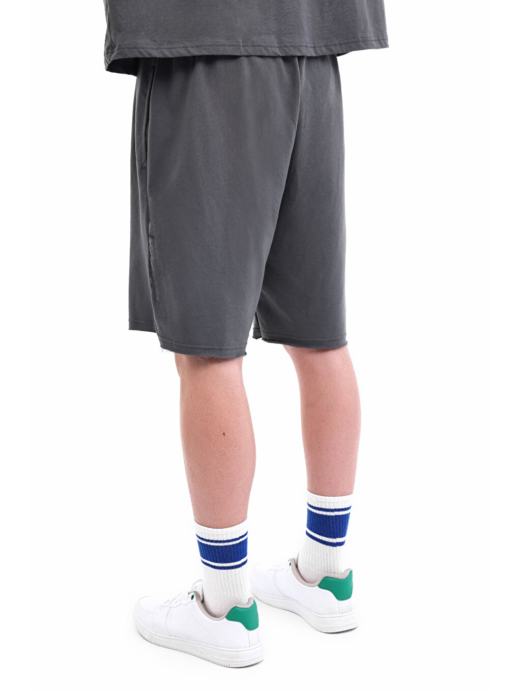 ML TALILA 20HS108 5FX Gri Erkek Şort-1