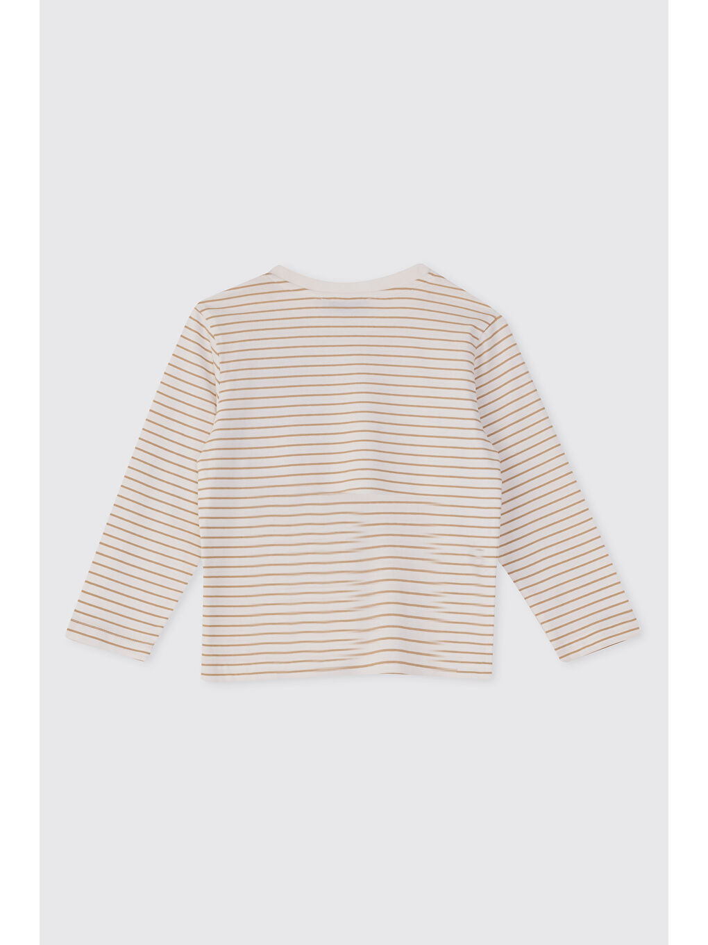 Erkek Bebek Baskılı Ekru Tişört-1