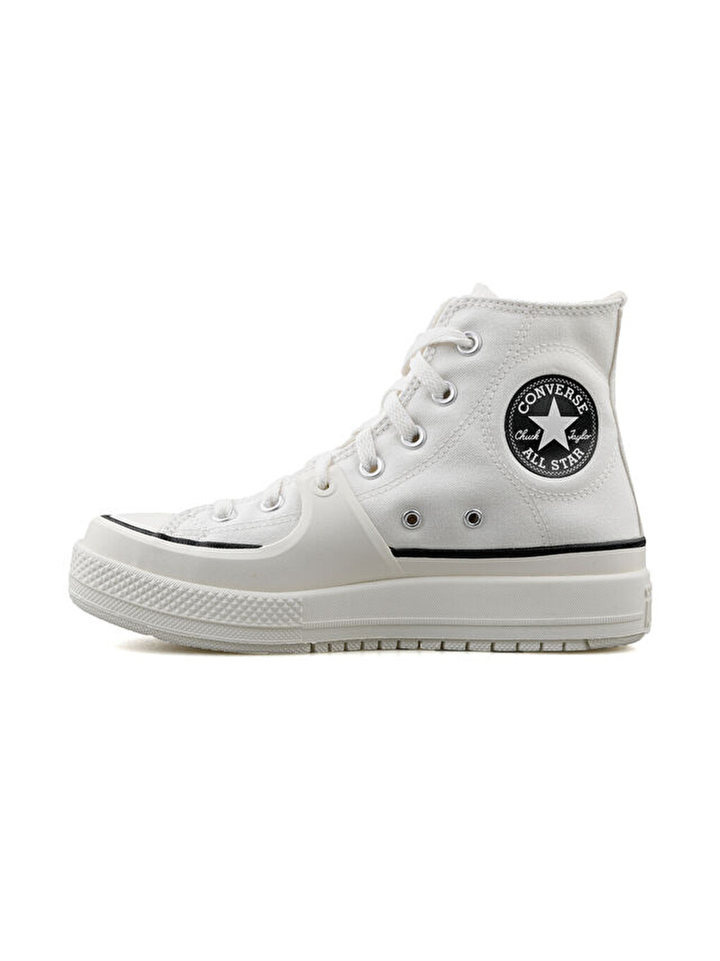 Chuck Taylor All Star Construct Kadın Günlük Ayakkabı A02832c Beyaz-1