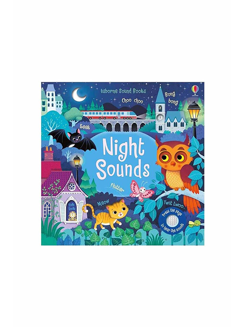 The Usborne Beyaz-Renklibaskı Night Sounds