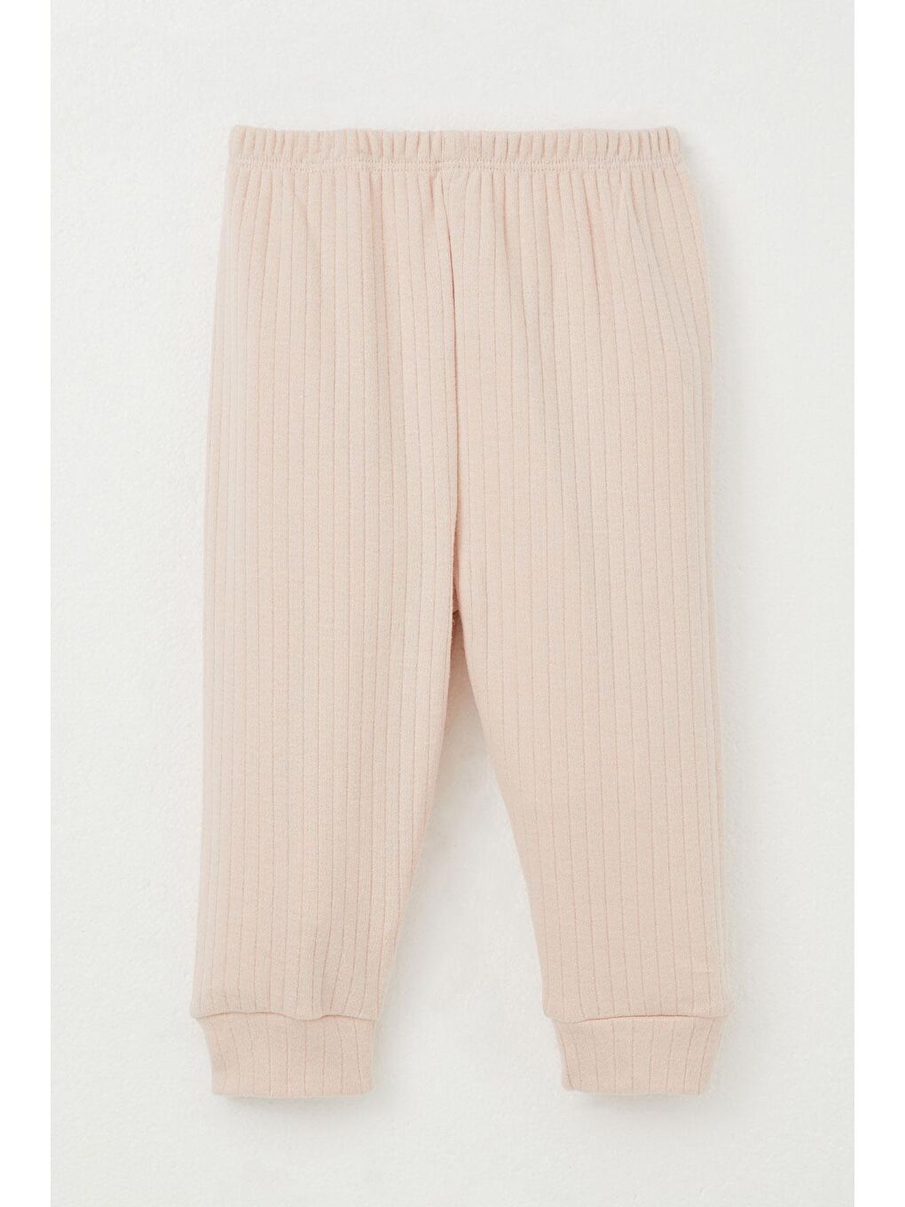 Pembe Kız Bebek Patlı Takım Uykucu Ay & Yıldız Armalı Pudra (4-9 Ay)-5