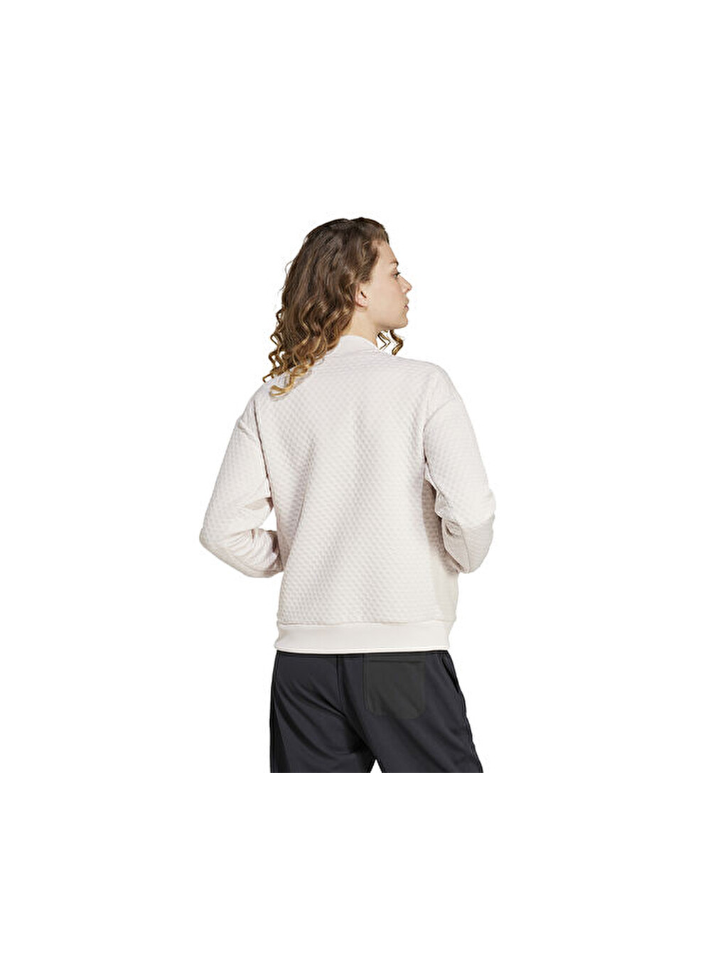 Ekru W Xpl Sweat Jkt Kadın Günlük Ceket Jd6644 Krem-1