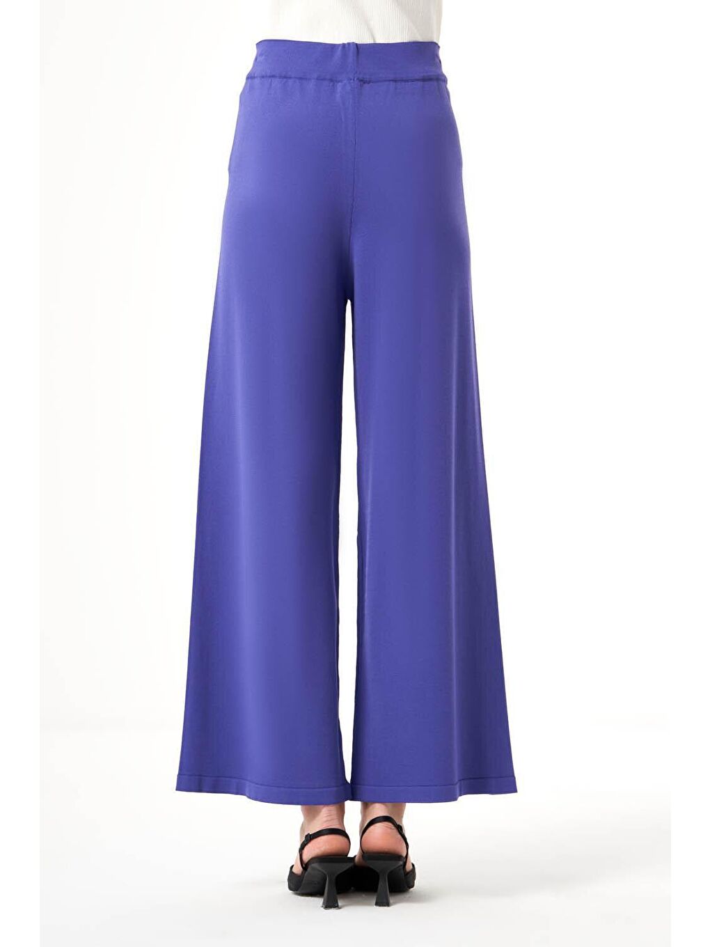 Bsc Rayon Triko Mor Pantolon-2