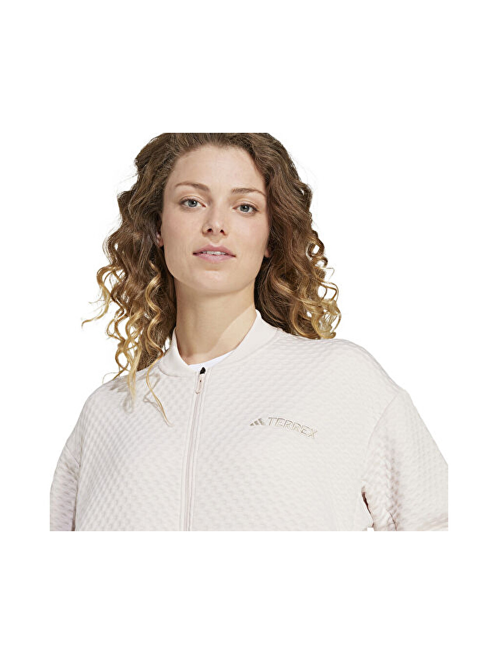Ekru W Xpl Sweat Jkt Kadın Günlük Ceket Jd6644 Krem-5