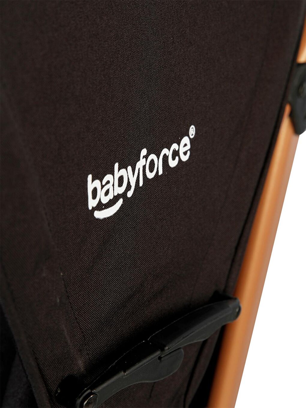 Baby Force Siyah Polo20 Baston Puset Bebek Arabası Siyah - 4