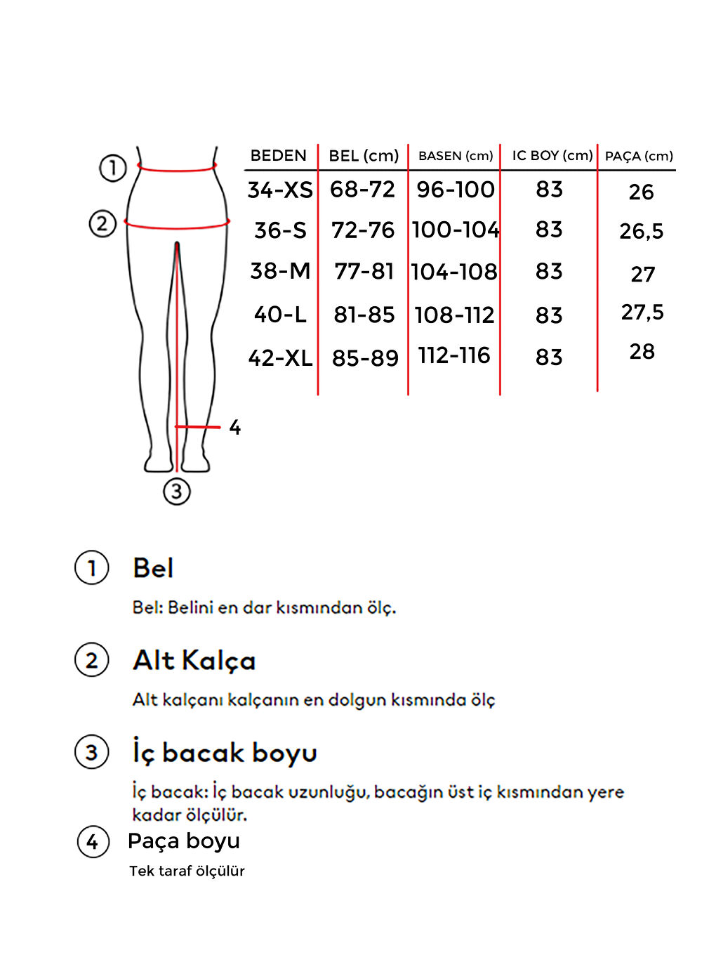 it's basic Mavi Kadın T Jean Rengi Kemer Detaylı Loose Fit Tasarım Denim - 3