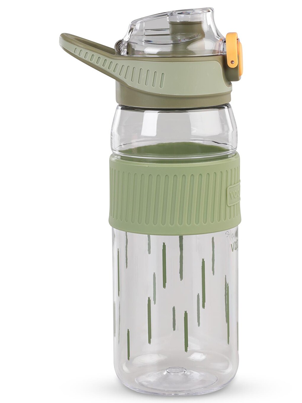 Silikon Gövde Matara 550 Ml - Yeşil-1