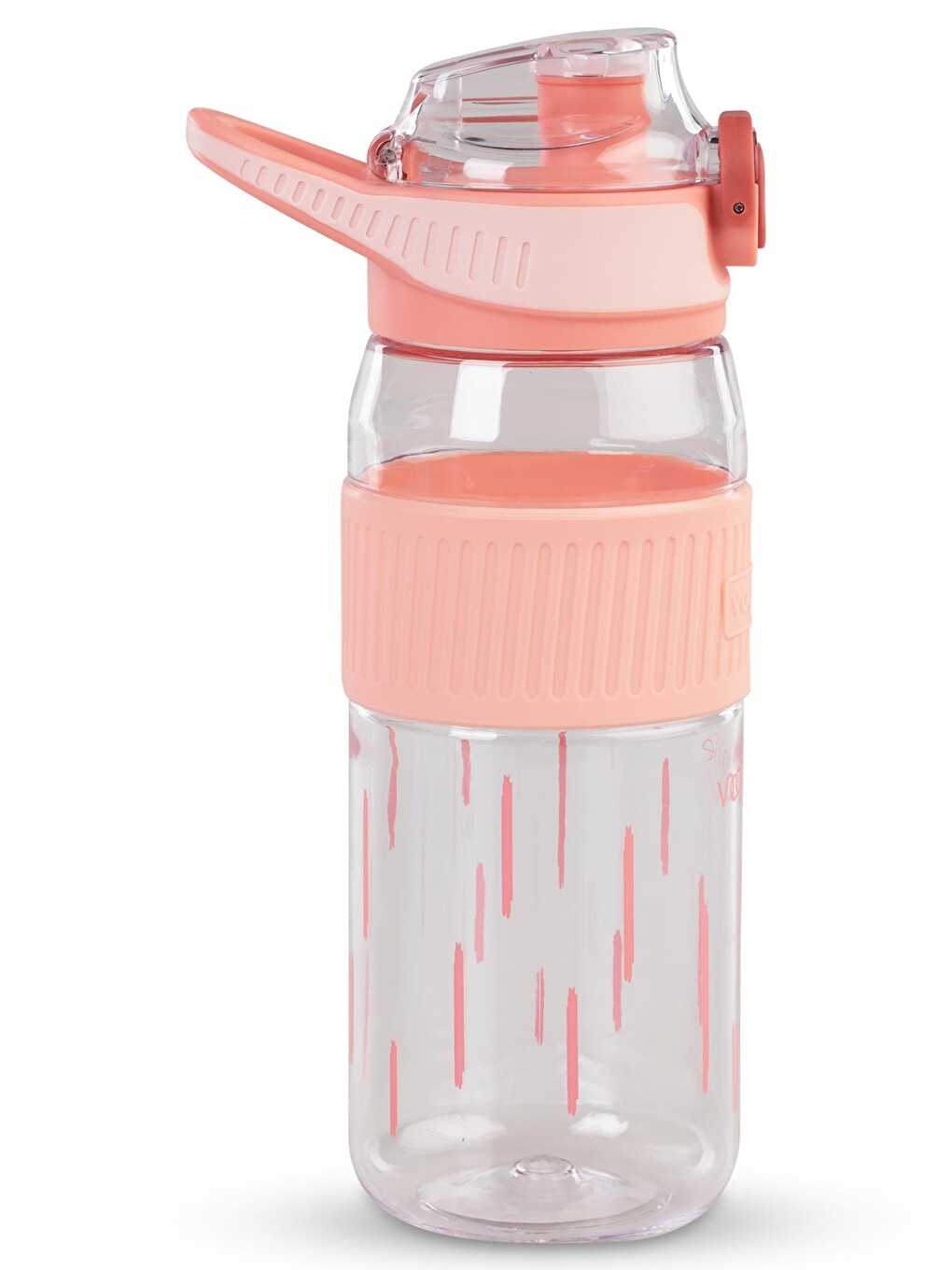 Silikon Gövde Matara 550 Ml - Pembe-1