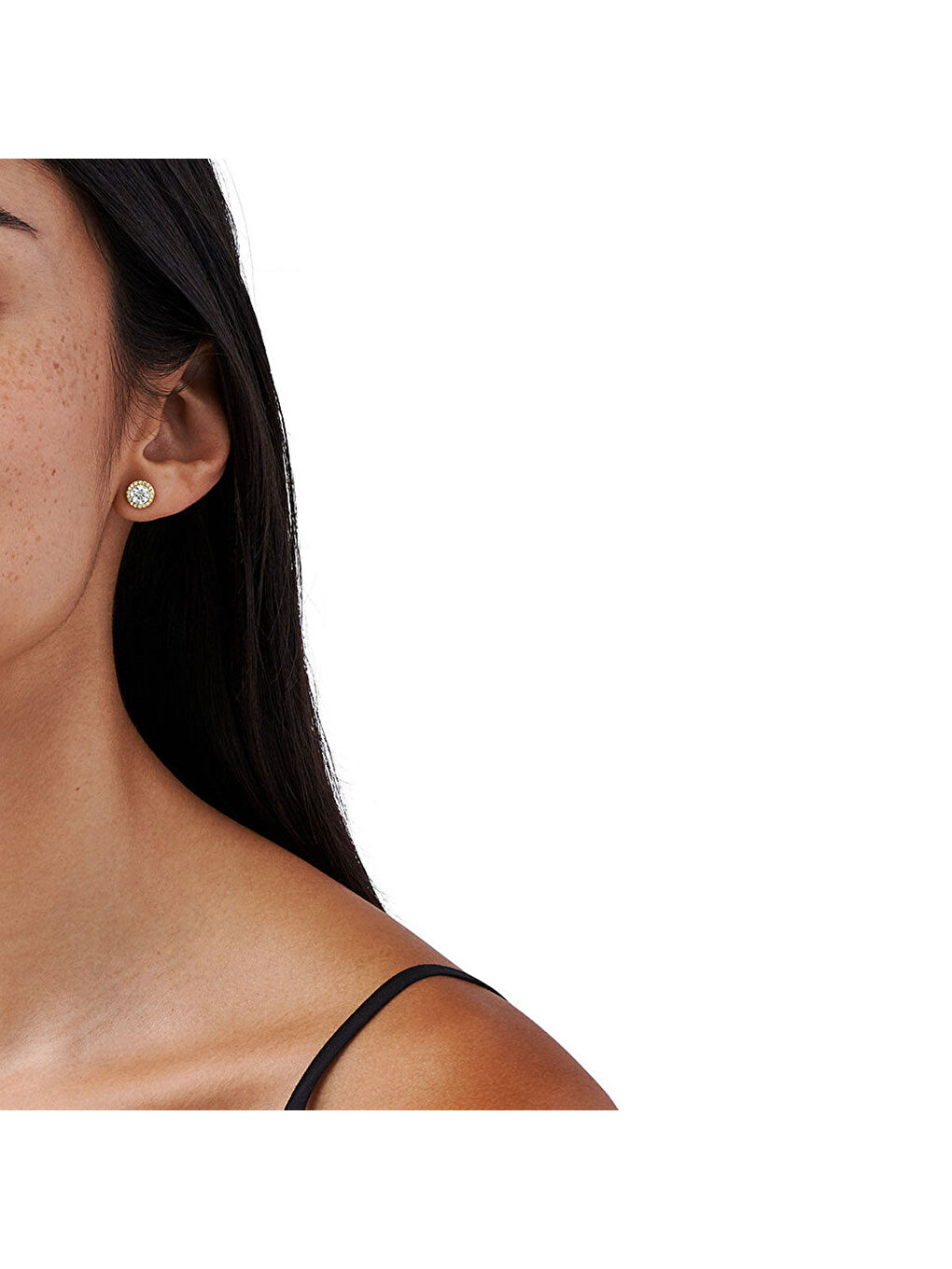 Sarı MKC1035AN-710 Kadın Küpe-2