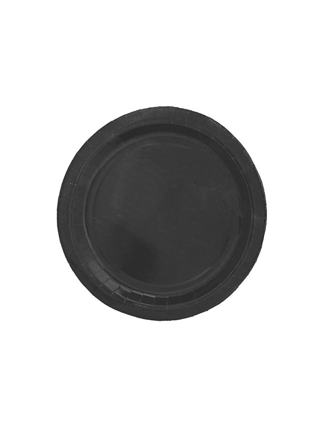 Karton Tabak Bardak Set Doğum Günü Parti Seti Siyah 8 Adet-1