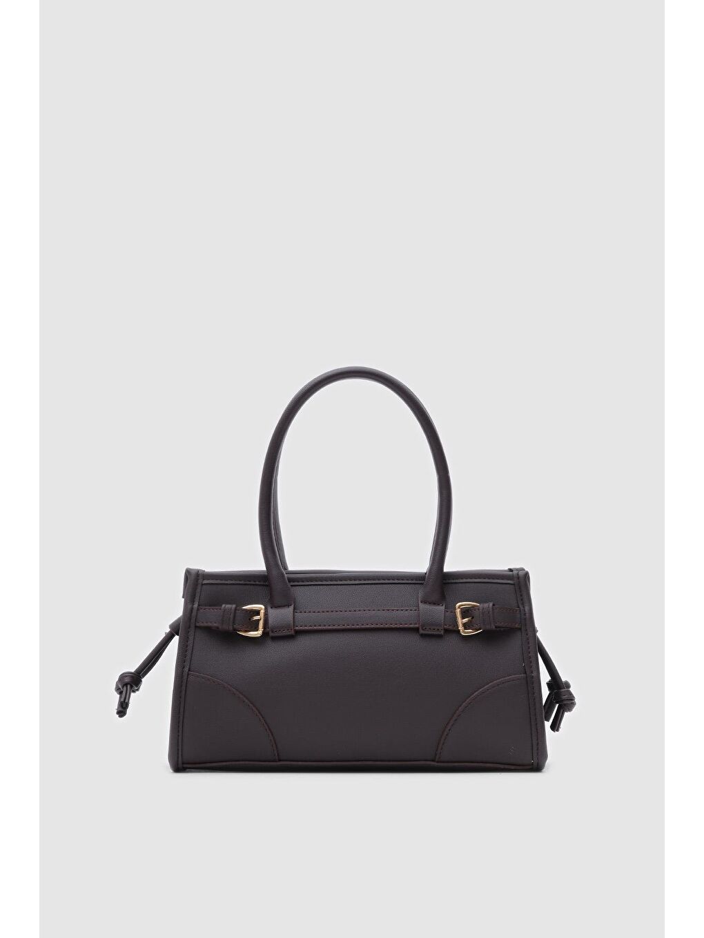 Kahverengi Maison Baget Çanta Acı Kahve