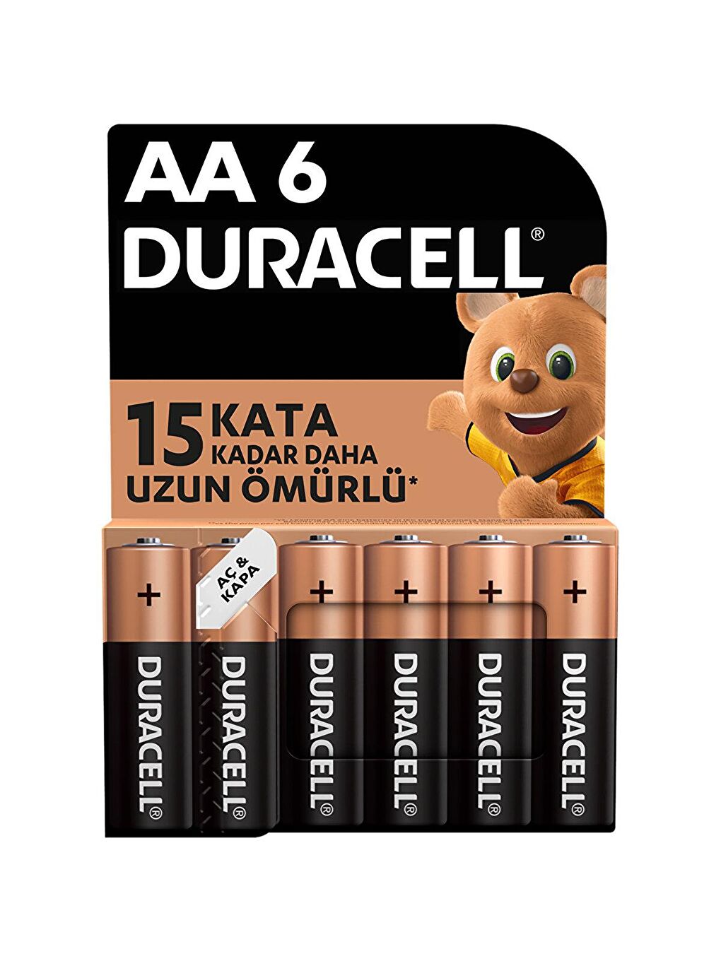 Duracell Karışık Basic Kalem Pil 6'lı AA