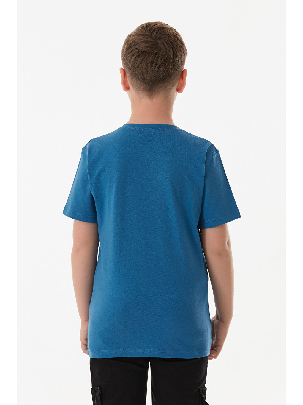 İndigo House Of Baskılı Erkek Çocuk Tişört-4