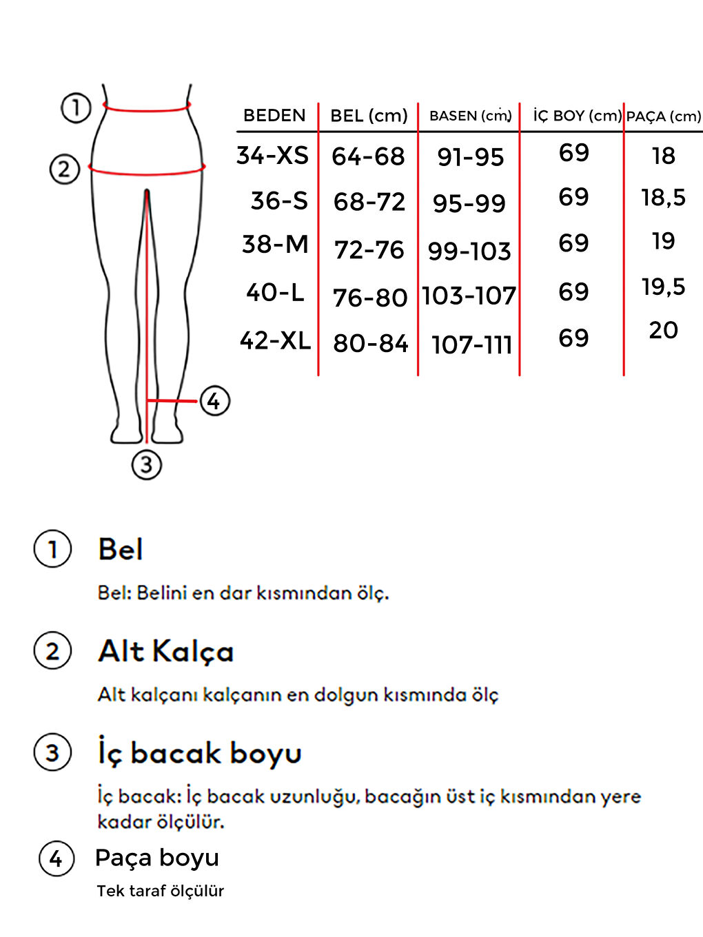 it's basic Füme Kadın Koyu Füme Renk  100 Pamuk Relax Fit Denim - 3