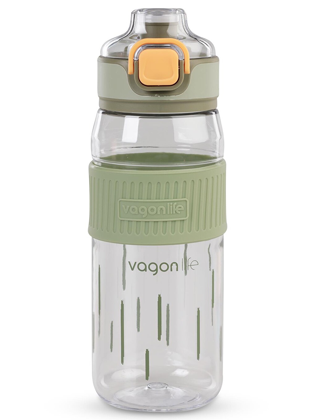 Silikon Gövde Matara 550 Ml - Yeşil-3