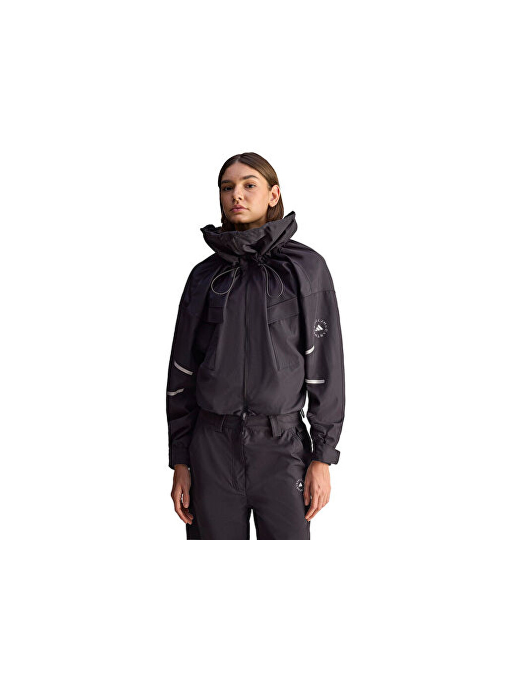 By Stella Mccartney Item Jkt Kadın Antrenman Ceketi Jv7031 Siyah-1