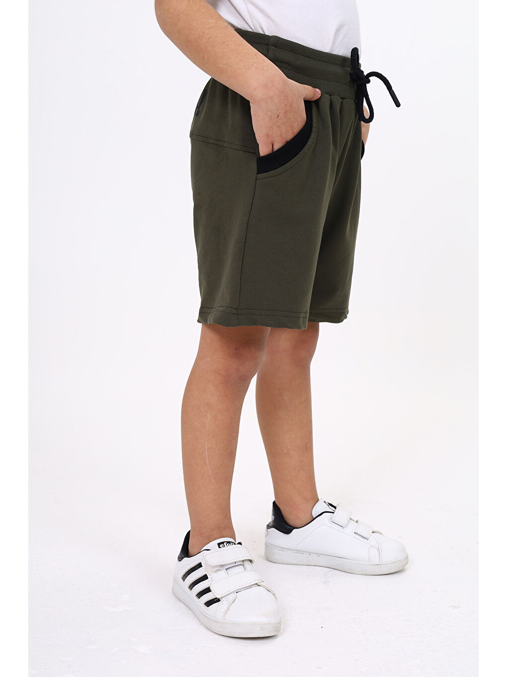 Haki Erkek Çocuk Şort-2