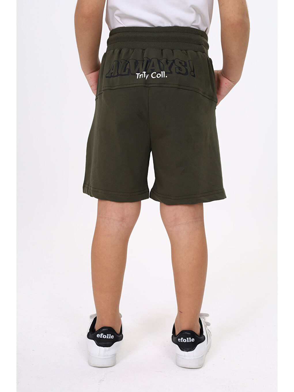 Haki Erkek Çocuk Şort-3
