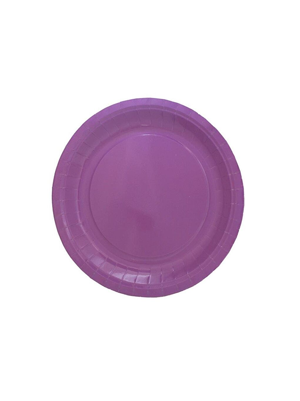 Karton Tabak Bardak Set Doğum Günü Parti Seti Mor 8 Adet-1