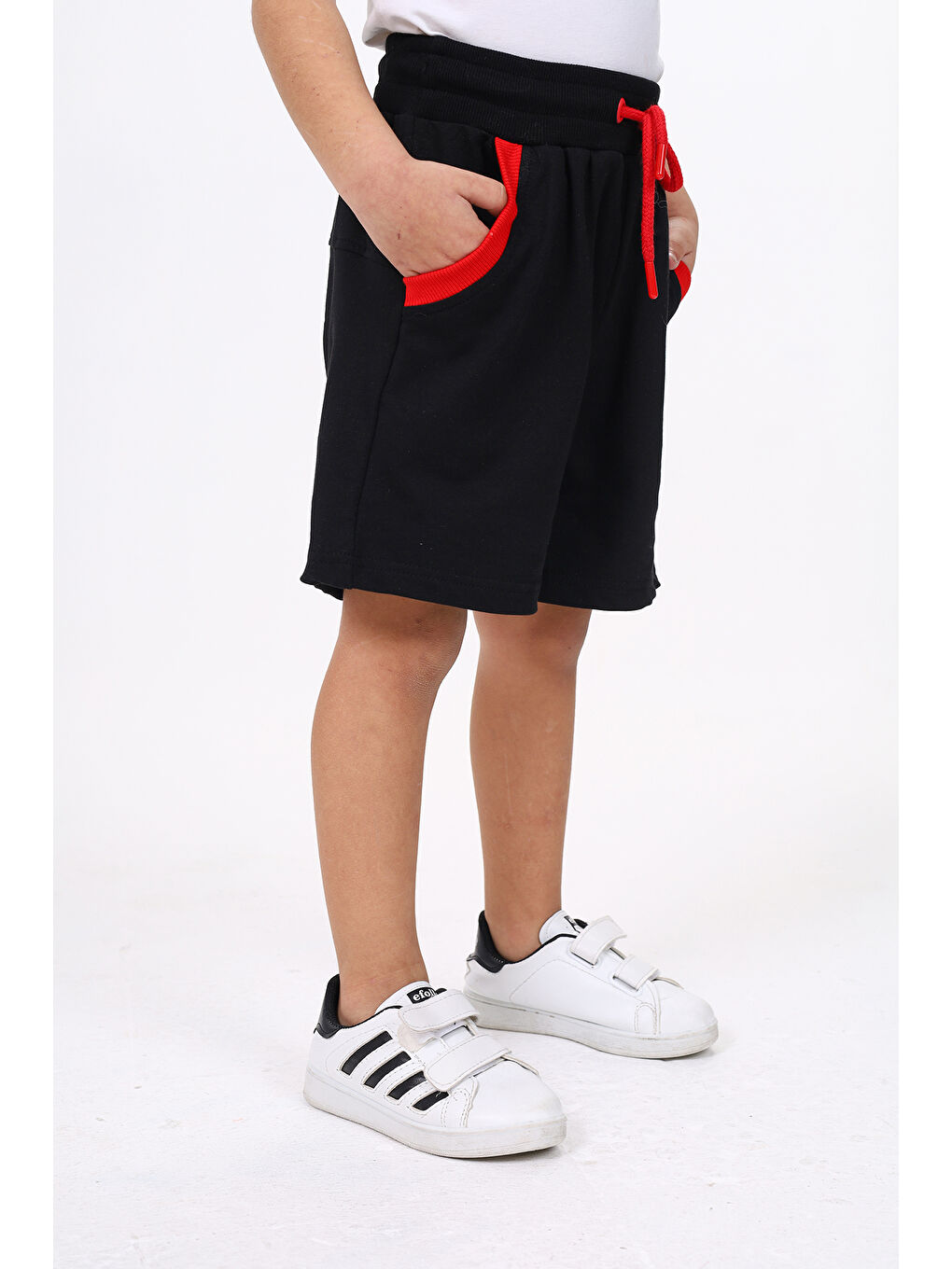 Siyah Erkek Çocuk Şort-2