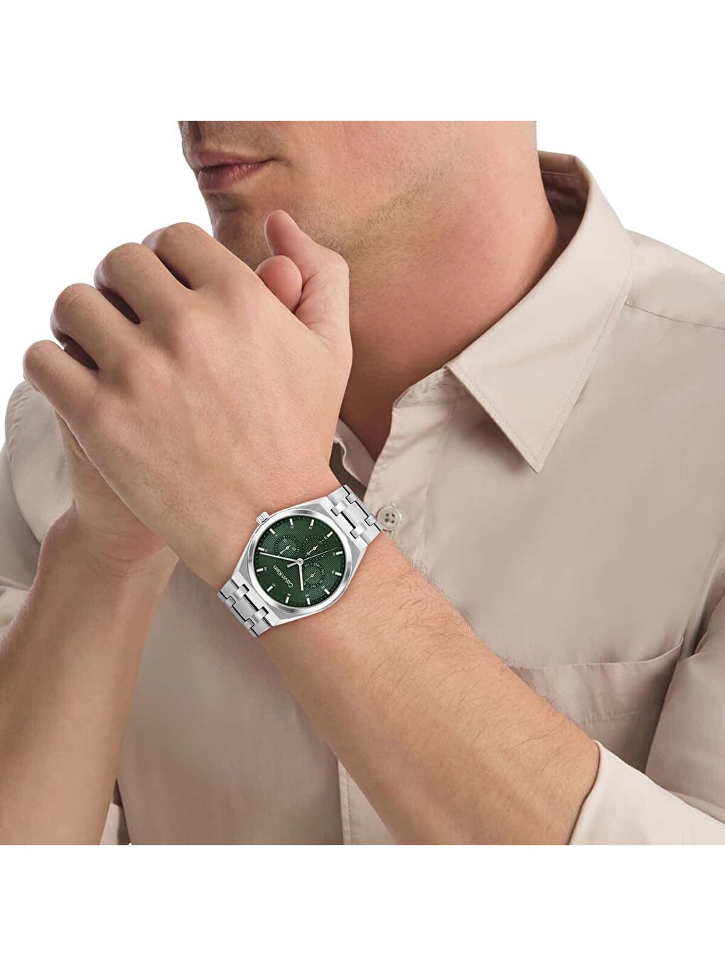 Gri CK25200521 Erkek Kol Saati-3