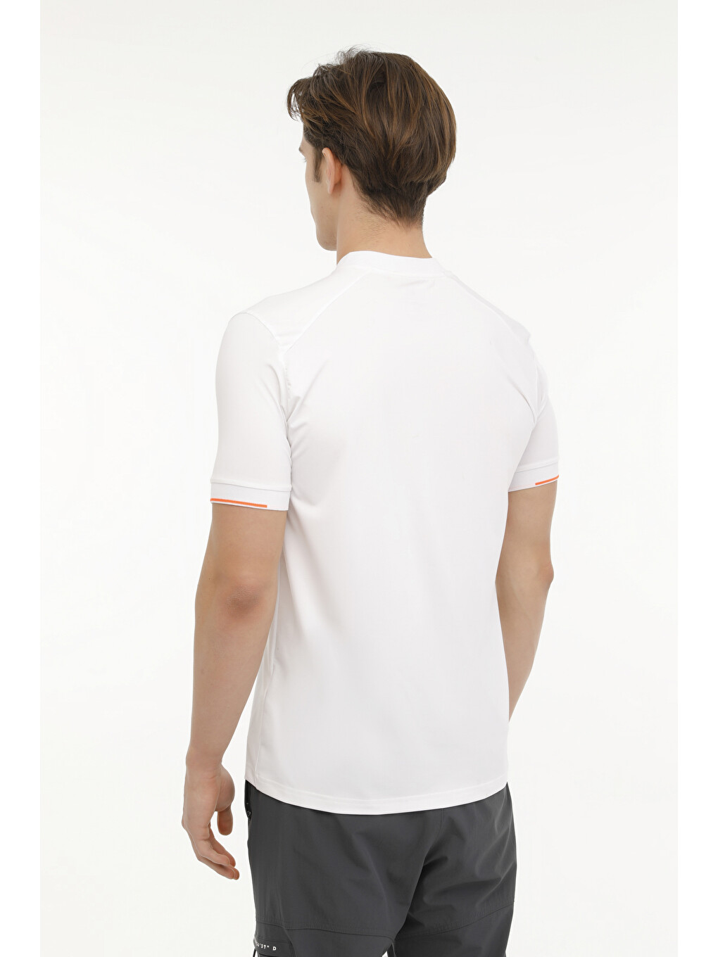 Ct1335 Ade Polo T-shırt 2 Beyaz Erkek Kısa Kol T-shirt-1