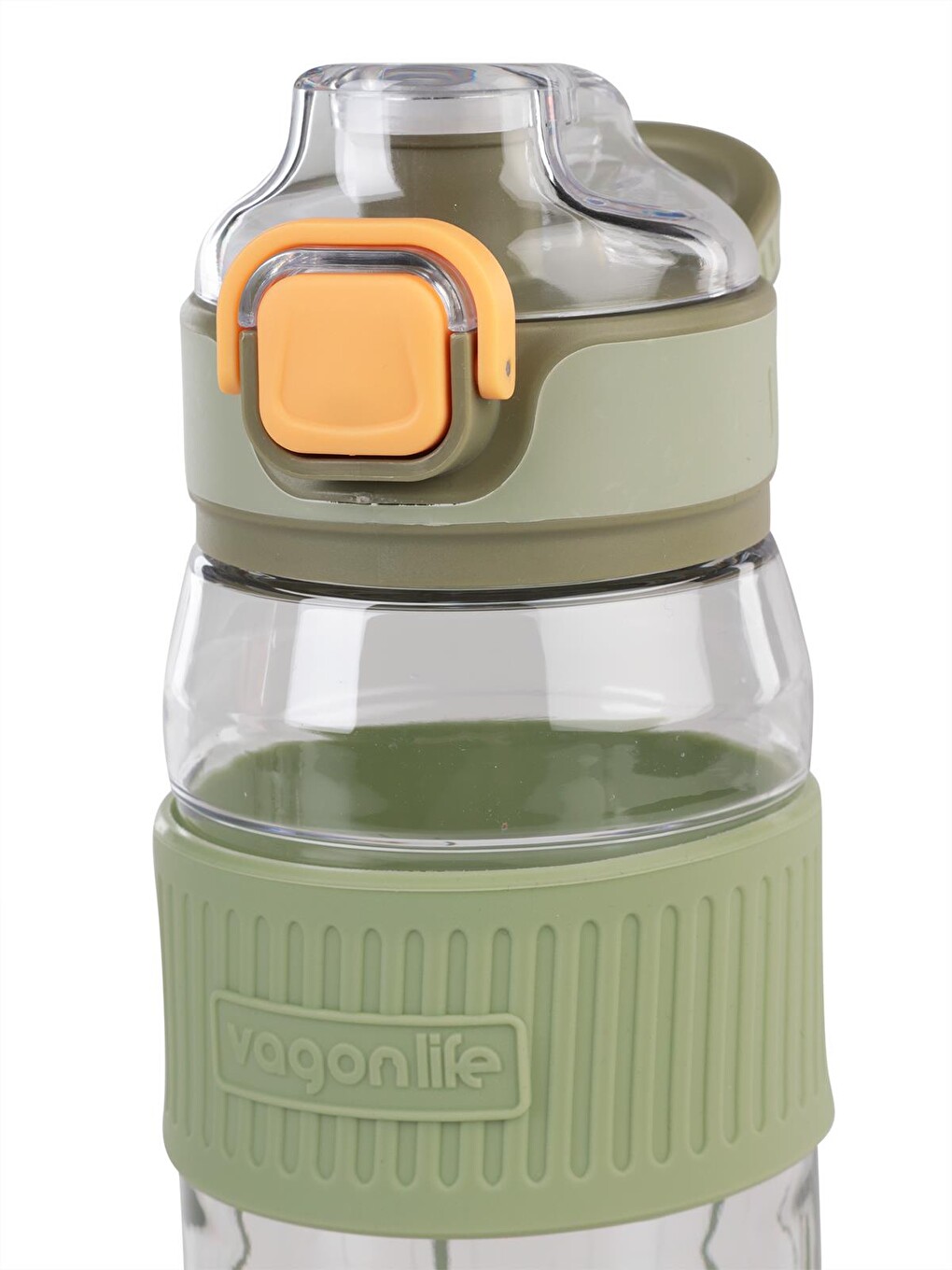 Silikon Gövde Matara 550 Ml - Yeşil-5