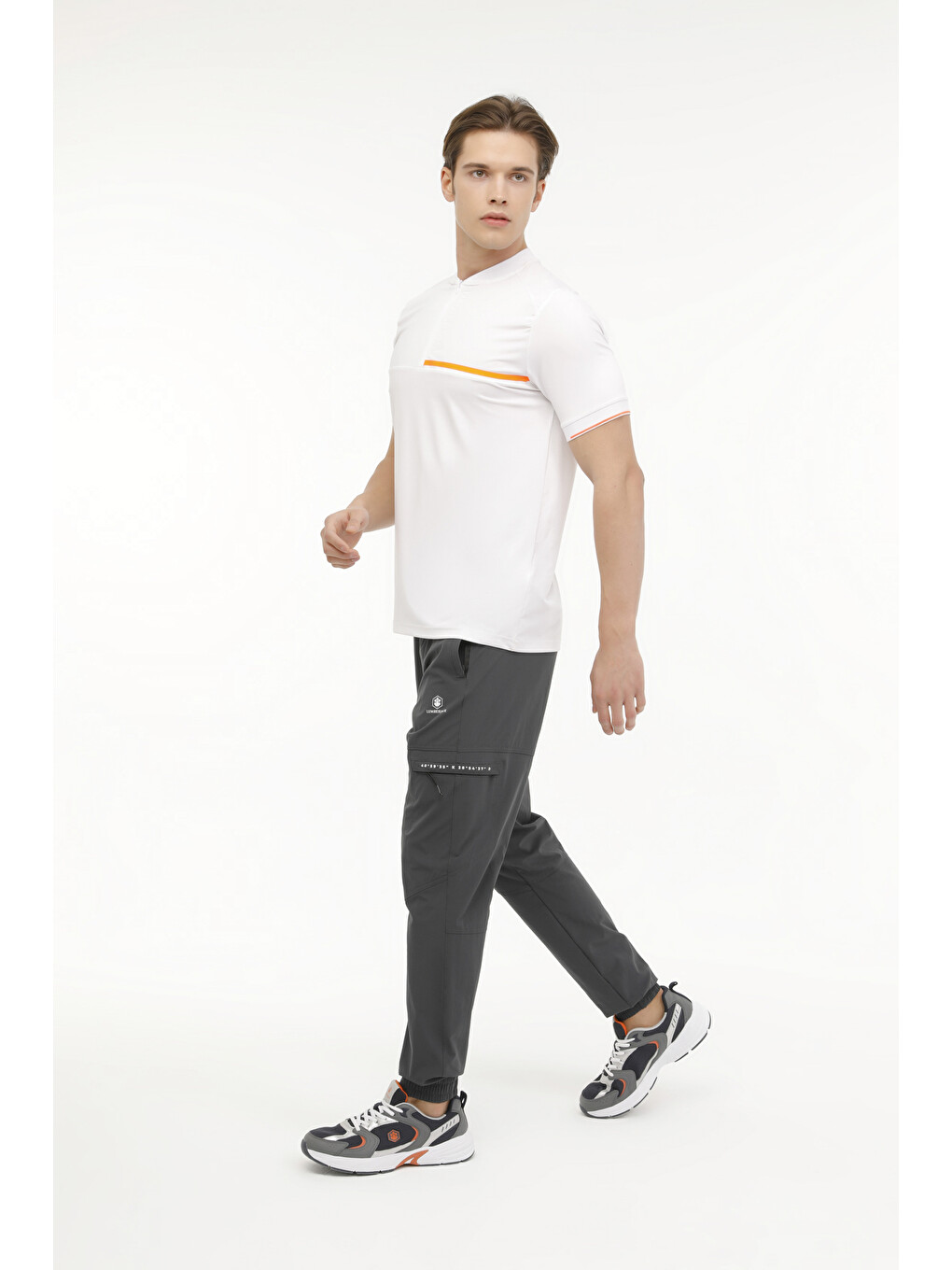 Ct1335 Ade Polo T-shırt 2 Beyaz Erkek Kısa Kol T-shirt-2