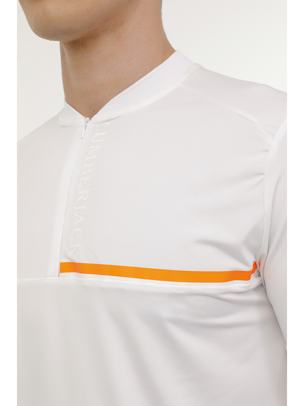 Ct1335 Ade Polo T-shırt 2 Beyaz Erkek Kısa Kol T-shirt-3