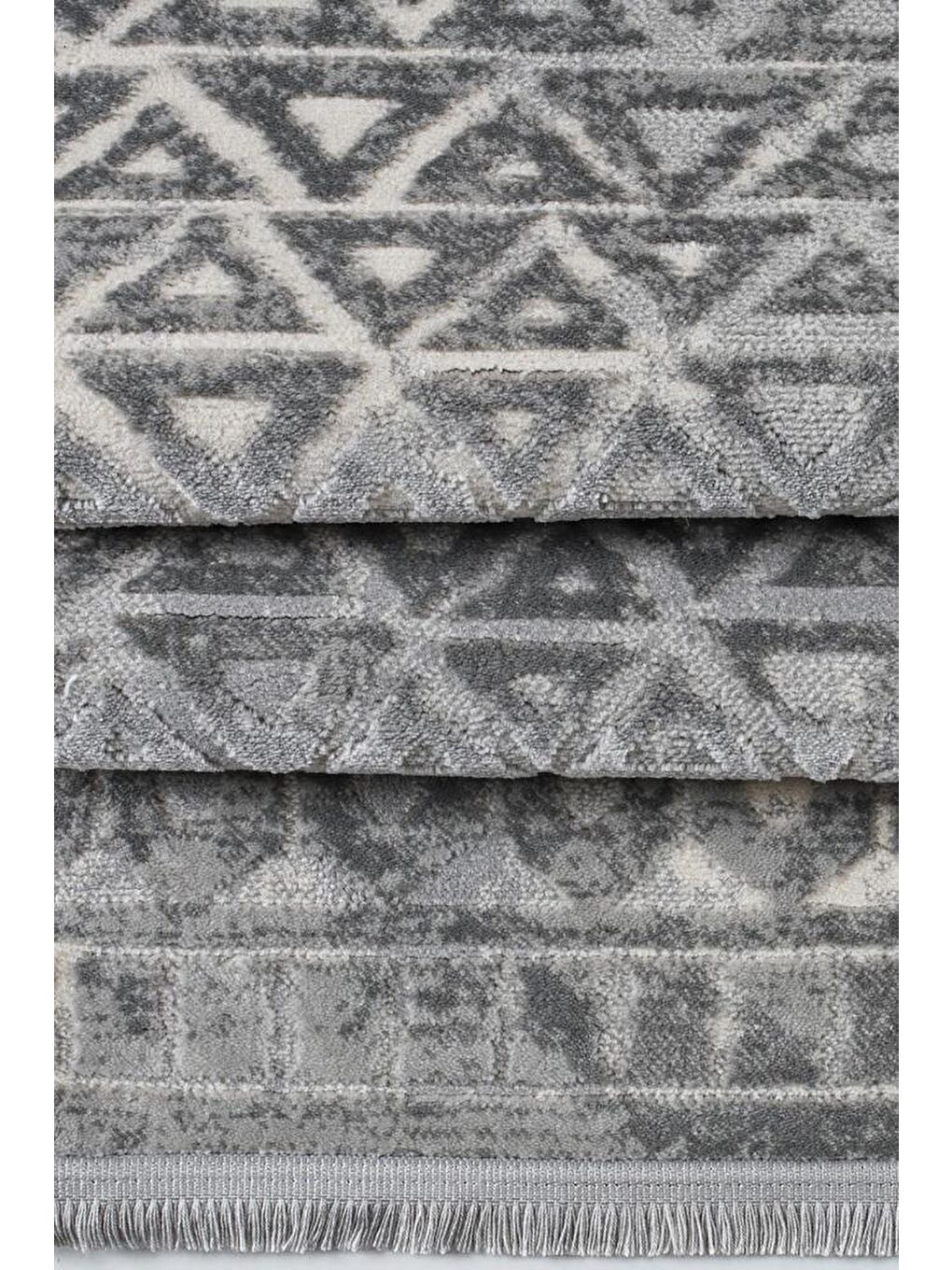 Konfor Halı Gri 1108 Modern Dokuma Halı-160x230 - 3