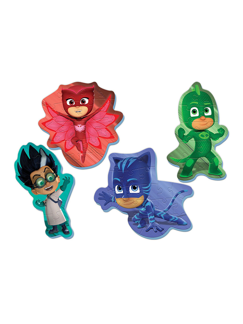 KS GAMES Renksiz Pjmasks My First Puzzle 4in1 PJM10304 - 1