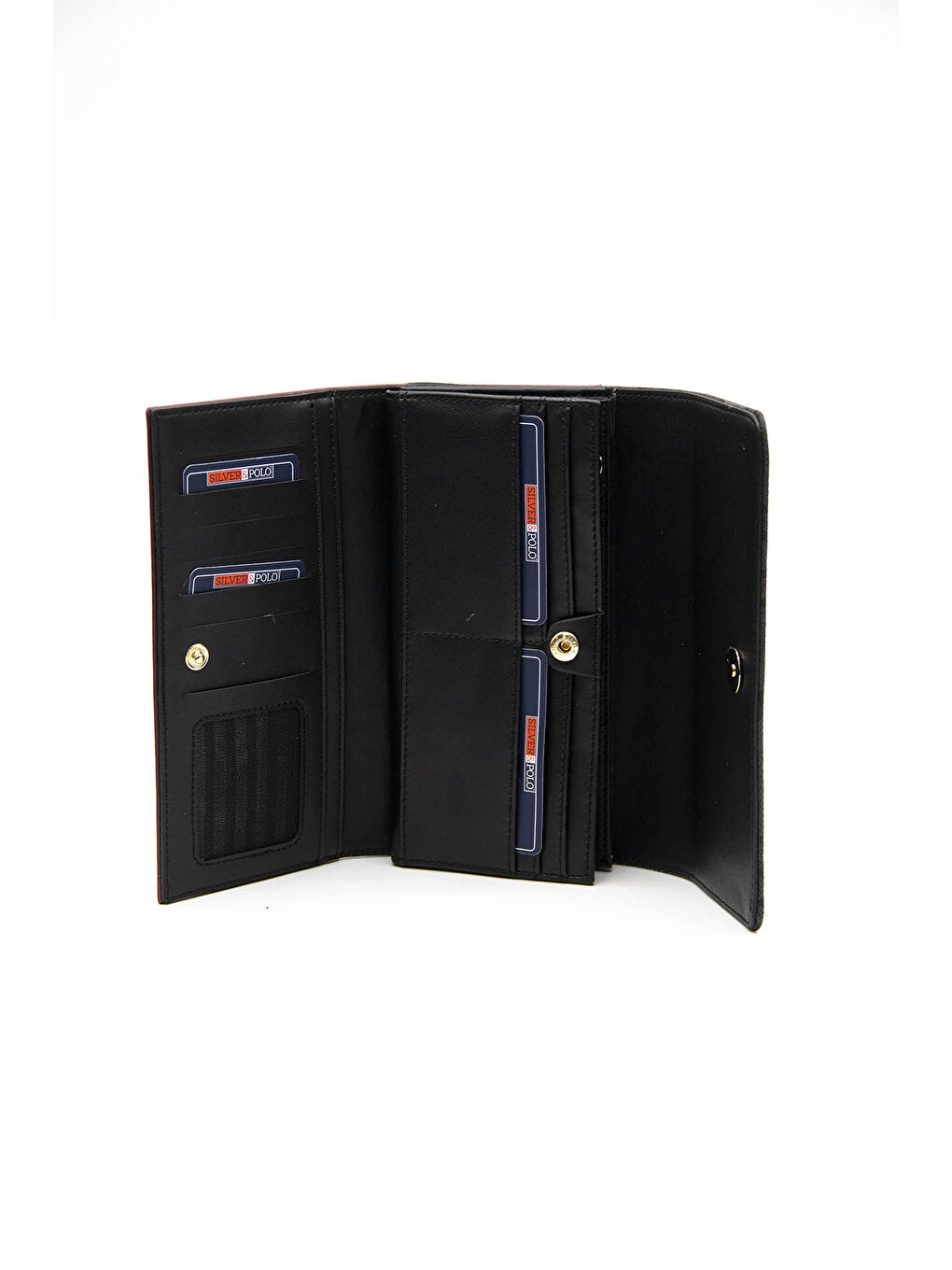 Siyah Kadın Cüzdan & Kartlık 1036-41356 BAYAN CÜZDAN M158 SİYAH-NOVA SİYAH-3