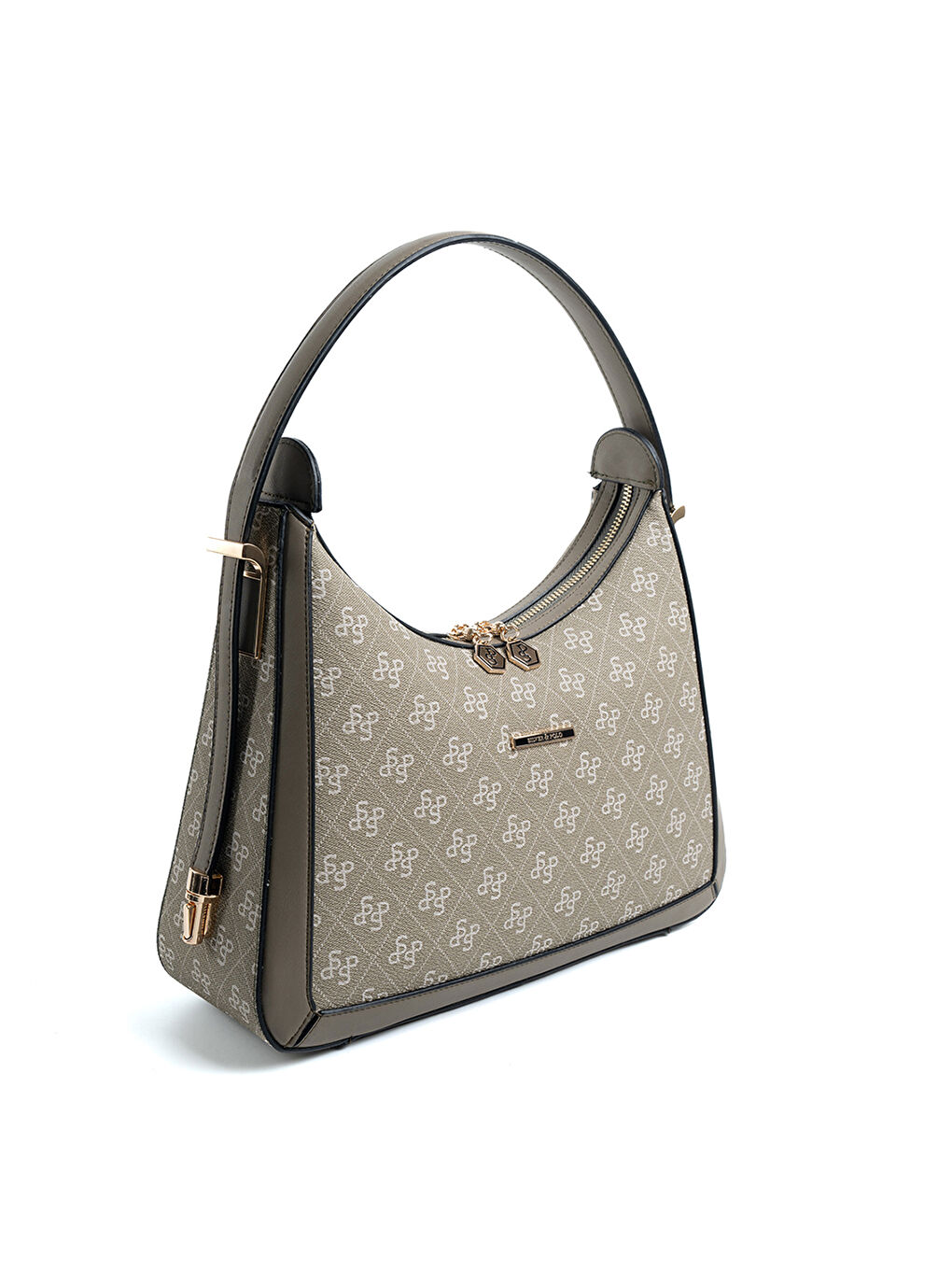 Yeşil Kadın Omuz Çantası 1187-47867 SILVER POLO BAYAN ÇANTASI M178 Y.YEŞİL-MAT Y.YEŞİL-1