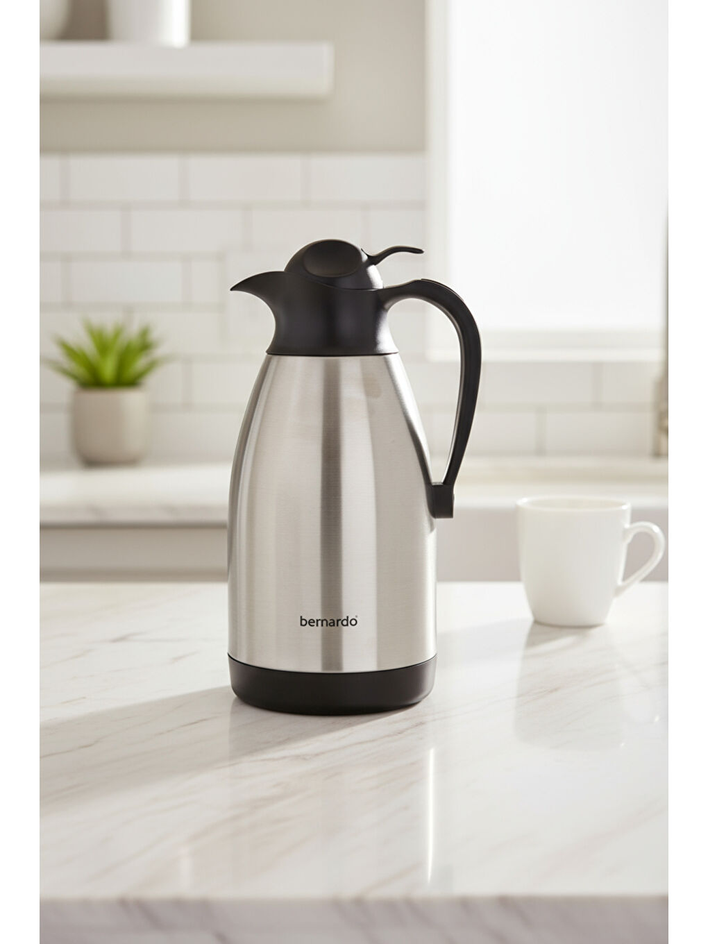 Gri Grandio Çelik Termos Inox 2 Litre