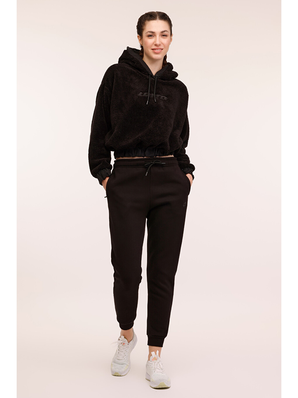W-avıon Hoodıe 4pr Siyah Kadın Hoodie-2