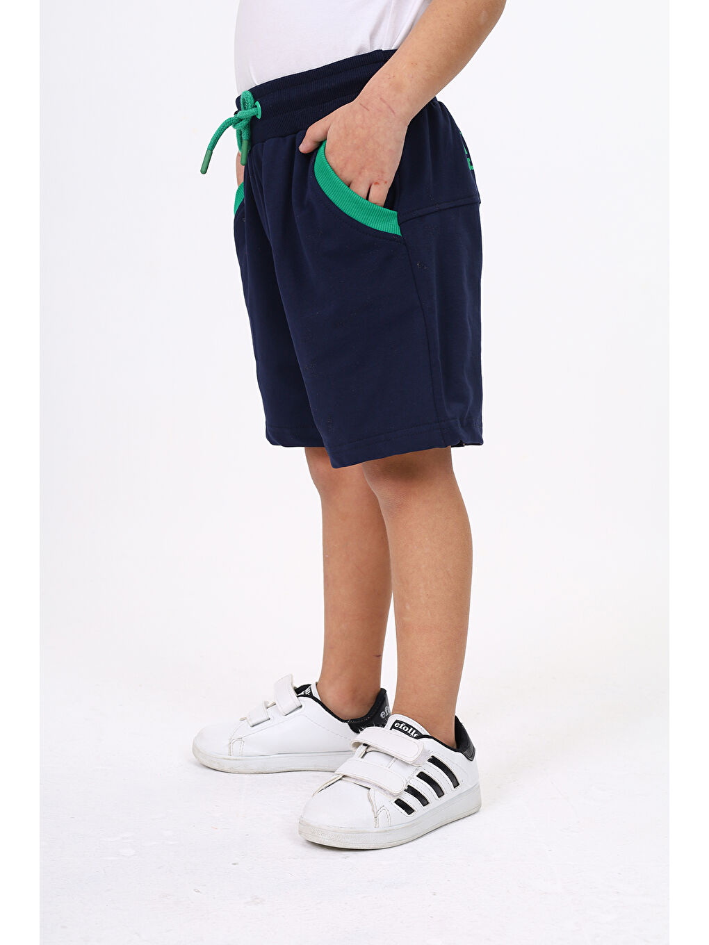 Lacivert Erkek Çocuk Şort-1