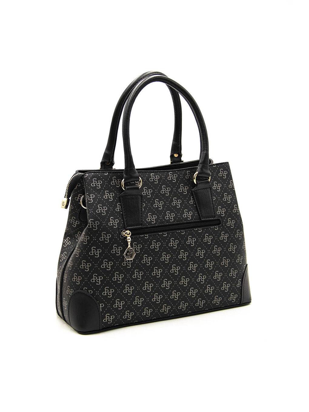 Kadın Çapraz Çanta 667-43031 M178 Siyah Platin-Mat Siyah-3